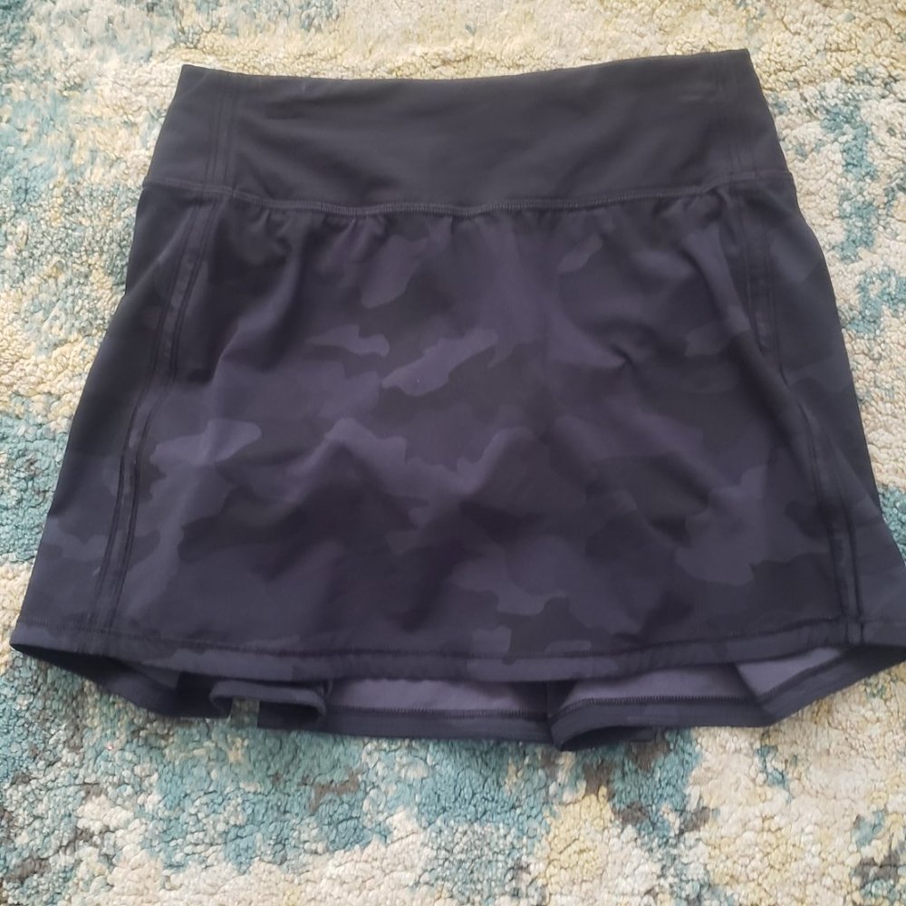 Camo Lululemon skirt
